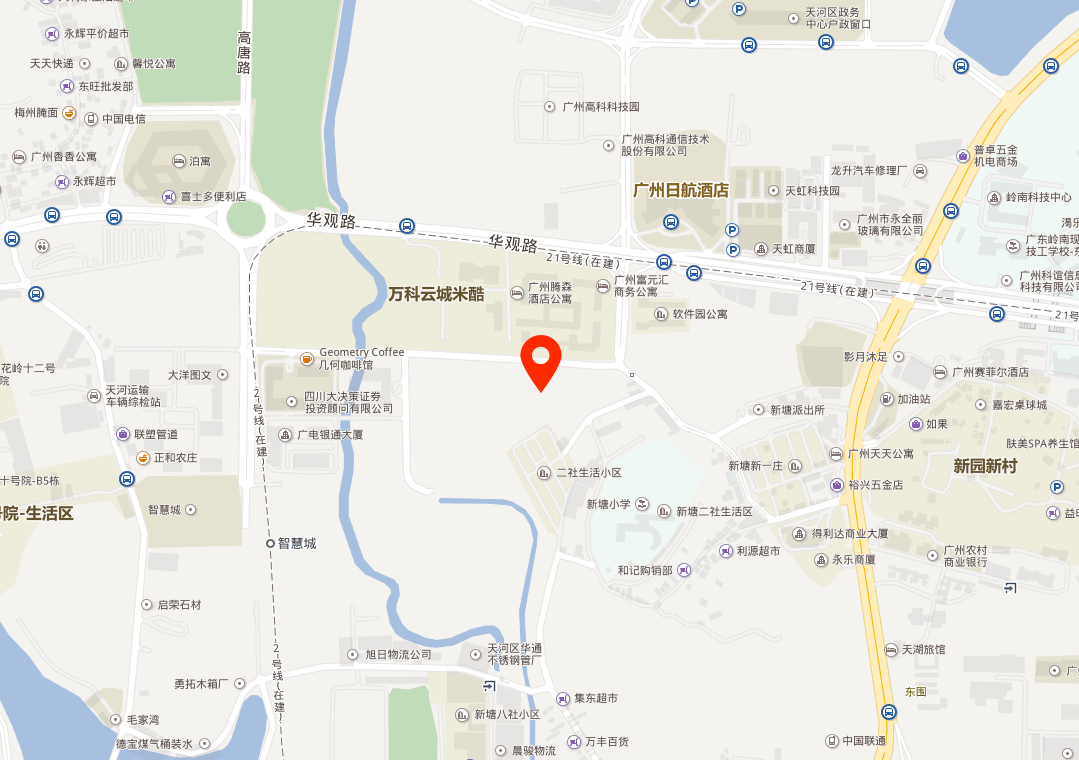 国翔科汇城地图位置